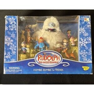 Rudolph The Red Nosed Reindeer Humble Bumble & Friends Memory Lane 2003 Box